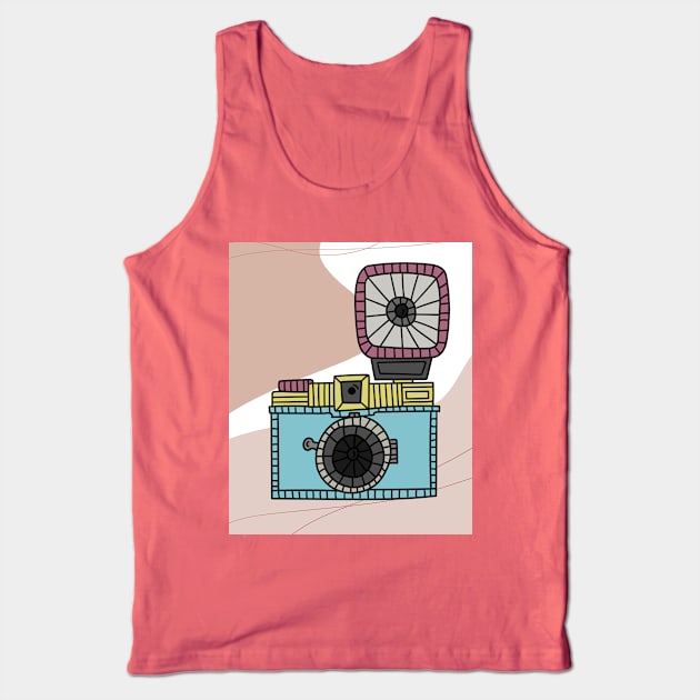 Camera Photography Nostalgia Timeless Tank Top by flofin